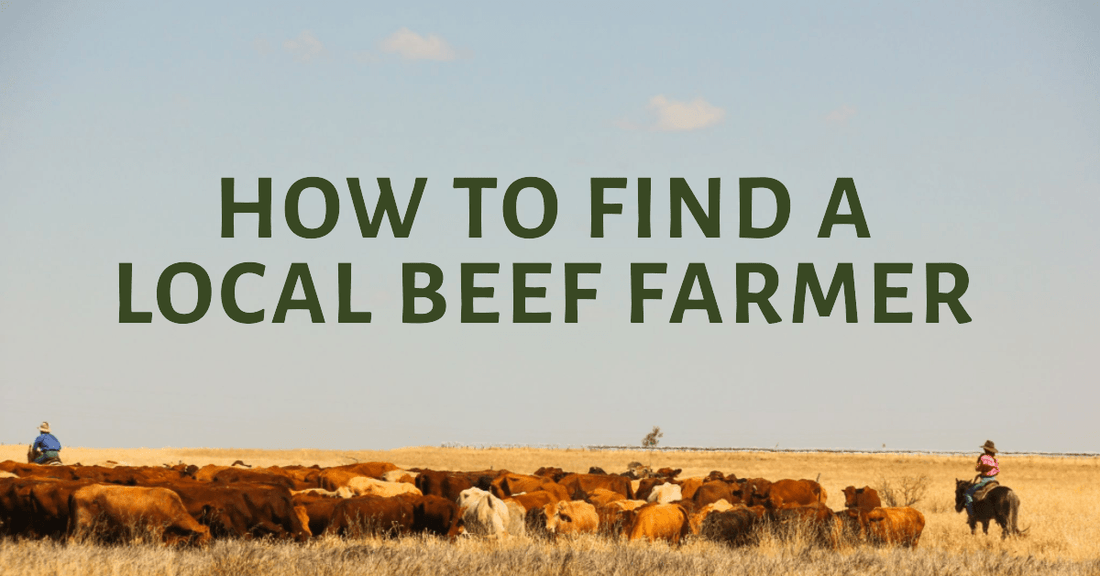how to find a local beef farmer